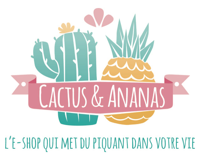 Broche Libérée délivrée - Cactus & Ananas – Cactus et Ananas