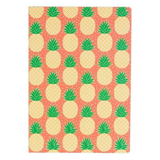 Carnet tropical ananas cahier papeterie