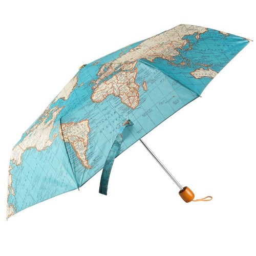 Parapluie carte monde atlas mappemonde