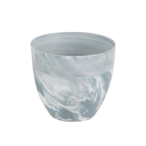 Vase cache pot marbre porcelaine petit
